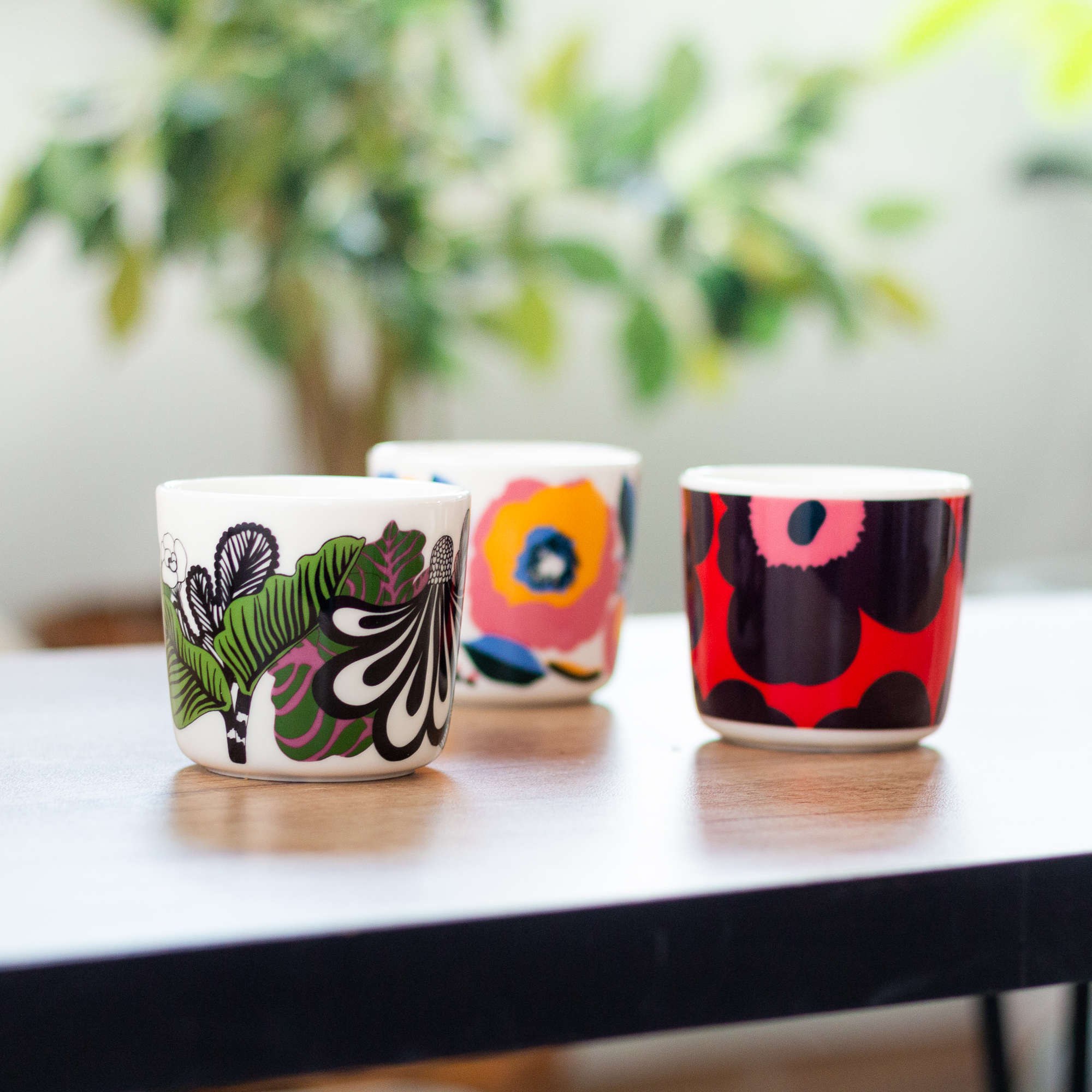 Marimekko Leikko コーヒーカップセット ハンドルなし マリメッコ