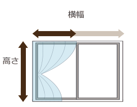 片開き