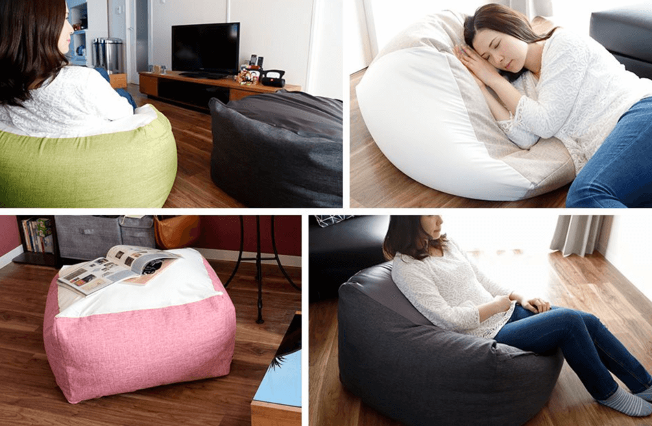 Beaded cushion