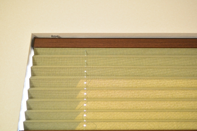Pleated screen