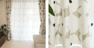 Cute blackout curtain