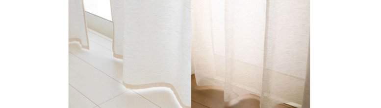 Linen curtain