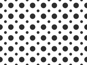 Dark polka dots