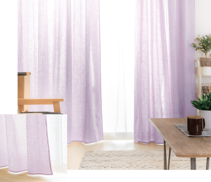 linen curtains